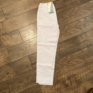 Soft Surroundings Stretch Ankle Pants/ White/ Size PXS